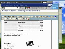 Archivo y gestión de documentos SAP con DocuWare CONNECT to SAP. Screencast. 