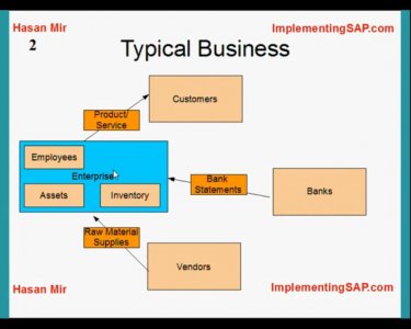 Introducci&oacute;n a SAP. Por implementingsap.com. Webcast de 10 minutos, en ingl&eacute;s. 