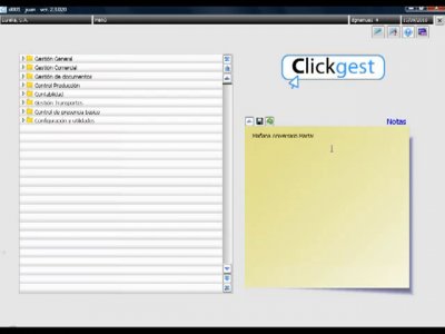 Clickgest, ERP para la PYME desde 24 euros al mes. Video-Tutorial de 17 minutos.