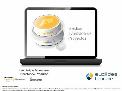 High Project de Euclides Bindar: ERP y Gestión de Proyectos para Ingenierías, basado en Microsoft Nav. Webinar 1 hora. 