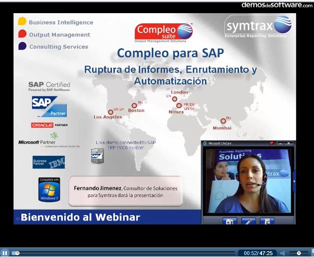 SAP: Distribución y Automatización de Reports, con Symtrax Compleo. Introducción y demo.