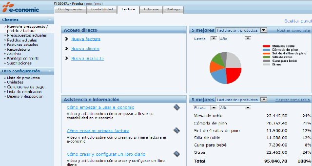 Introducción a la contabilidad online e-conomic. Webinar de 40 minutos.