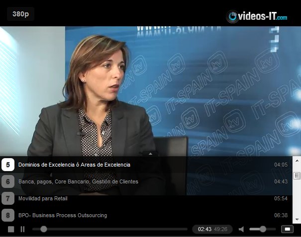 Steria España hace repaso a sus proyectos, clientes y servicios. Video entrevista de 1 hora. 