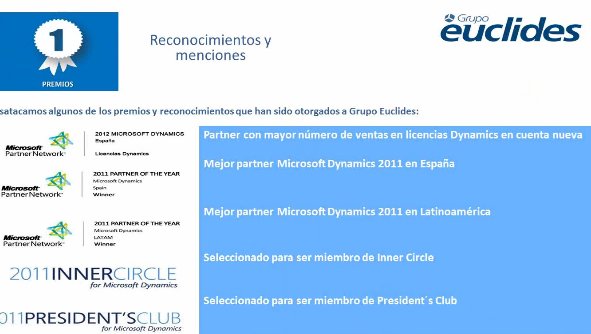 ERP para la pyme: Microsoft Dynamics NAV 2013 en modelo cloud, por Grupo Euclides. Webinar de 45 minutos.