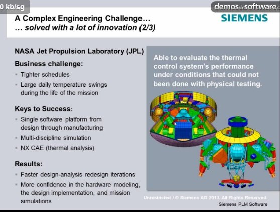 Cómo hemos llegado a Marte: HD-PLM de Siemens con el Curiosity. Webinar de 1 hora.