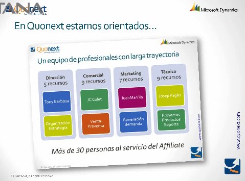 Quonext explica el nuevo programa Microsoft Master VAR. Webinar de 1 hora.