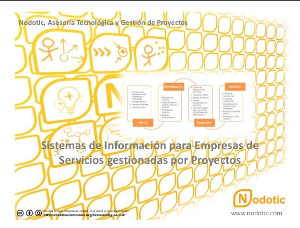 Sistemas de información para empresas de servicios gestionadas por proyectos. Presentación por Nodotic.