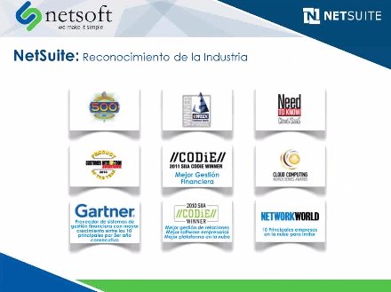 Demo del ERP en la nube Netsuite. Webinar de 1 hora y 25 mn.