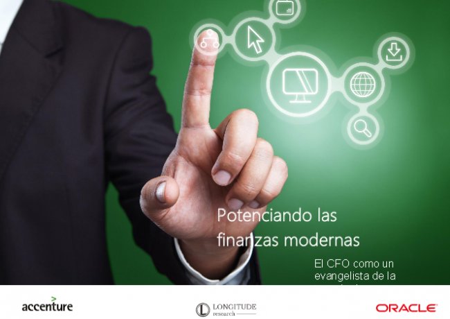 Las finanzas modernas actúan como socios estratégicos, orientados al servicio, por Oracle y Accenture.