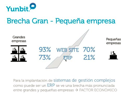 Yunbit: ERP en la nube para la pequeña y mediana empresa