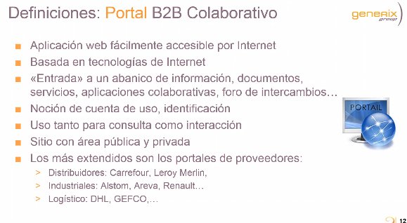 Portal B2B de Generix: Introducción y Ejemplos [Webinar de 67 mnts.]