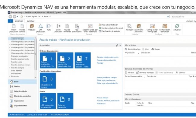 Microsoft Dynamics NAV para empresas fabricantes y distribuidores mayoristas [Webinar de 50 mnts]