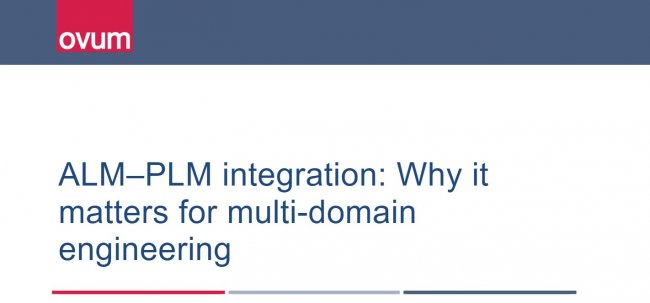 ALM-PLM, una pareja de éxito [Informe en inglés por ovum.com encargado por polarion.com]