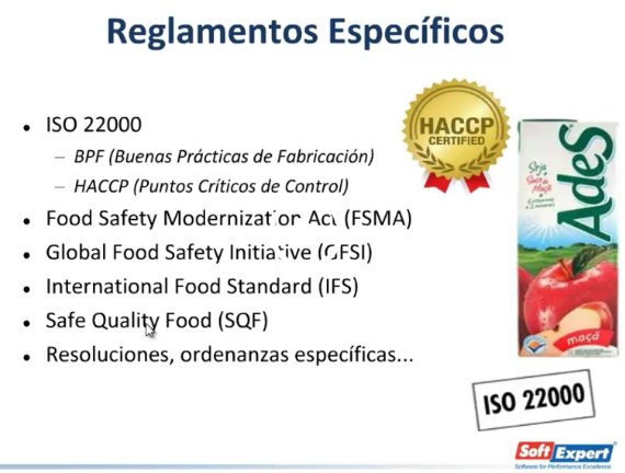 Seguridad y Trazabilidad de los alimentos. Por Soft Expert. [Webinar de 30 mnts.]