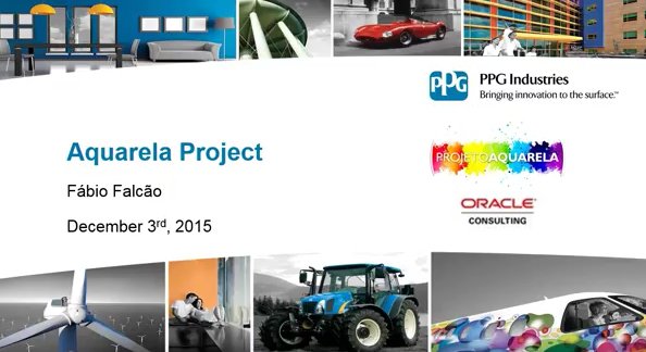 Oracle EBS R12 en PPG Industries Brasil, fabricante de pinturas y revestimientos [Webinar de 1 hora en portugués]