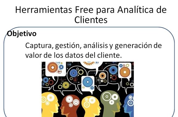 Herramientas gratuitas para la Analítica de Clientes [Webinar de 80 mnts.]