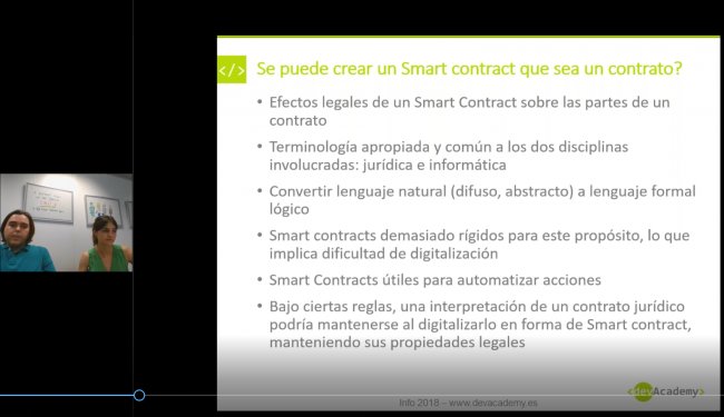 Smart Contracts (Blockchain): Todo lo que deberías saber [Video 87 min]