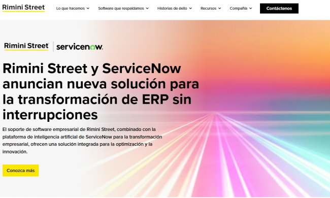 Rimini Street dará soporte a todas las versiones de SAP ECC 6.0 y S/4HANA hasta 2040